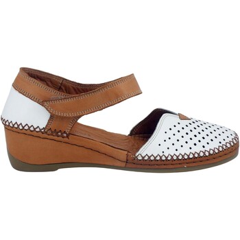 Chaussures Femme Sandales et Nu-pieds Coco & Abricot Mionnay-V2752B Blanc