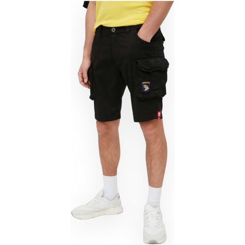 Vêtements Homme Shorts / Bermudas Alpha 186209 03 Noir
