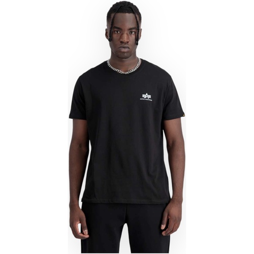 Vêtements Homme T-shirts & Polos Alpha 188505 03 Noir