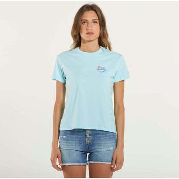 Vêtements Femme T-shirts manches courtes Mc2 Saint Barth  Bleu
