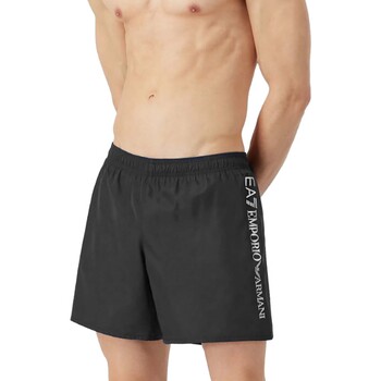 Vêtements Homme Maillots / Shorts de bain Emporio Armani EA7 Mens Woven Boxer Noir