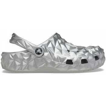 Chaussures Femme Sandales et Nu-pieds Crocs Cls metallic geometric clog Argenté