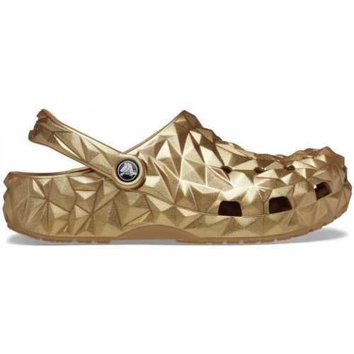 Chaussures Femme Sandales et Nu-pieds Crocs Cls metallic geometric clog Doré
