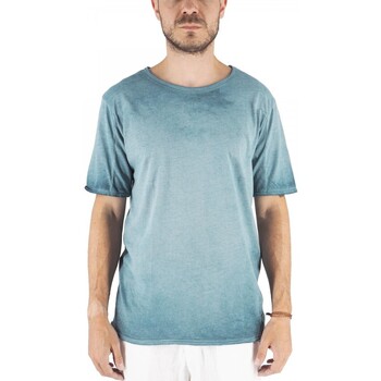 Vêtements Homme T-shirts & Polos Never Enough T-shirt  manches courtes en acier bleu Bleu