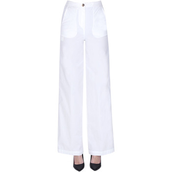 Vêtements Femme Chinos / Carrots Kiltie PNP00003143AE Blanc