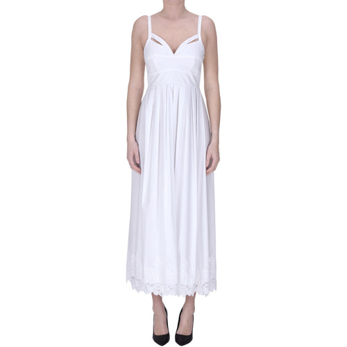 Vêtements Femme Robes longues Milva Mi VS000003126AE Blanc