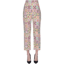 Vêtements Femme Pantalons Momoni PNP00003195AE Multicolore
