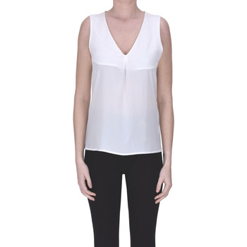 Vêtements Femme Débardeurs / T-shirts sans manche Maliparmi TPT00003136AE Blanc