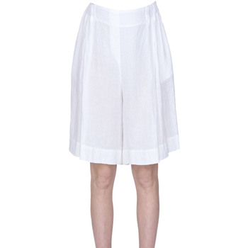 Vêtements Femme Shorts / Bermudas Anneclaire PNH00003066AE Blanc