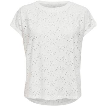 Vêtements T-shirts & Polos Only  Blanc