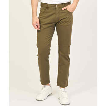 Vêtements Homme Pantalons Sette/Mezzo Pantalon style capri SetteMezzo en coton Vert