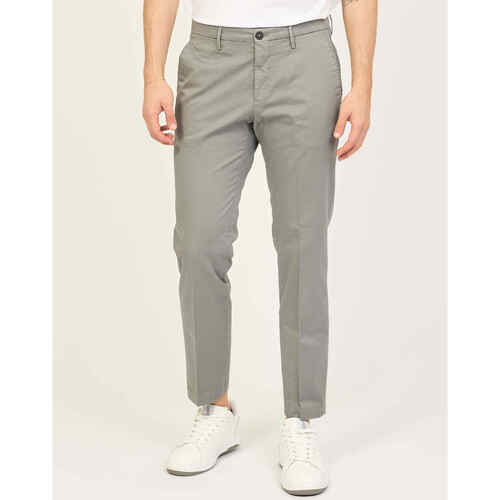 Vêtements Homme Pantalons Sette/Mezzo Pantalon style capri SetteMezzo en coton Gris
