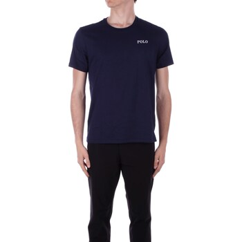 Vêtements Homme T-shirts manches courtes Ralph Lauren 714931650 Bleu