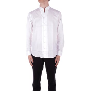 Vêtements Homme Chemises manches longues Emporio Armani E31CM3 011F1 Blanc