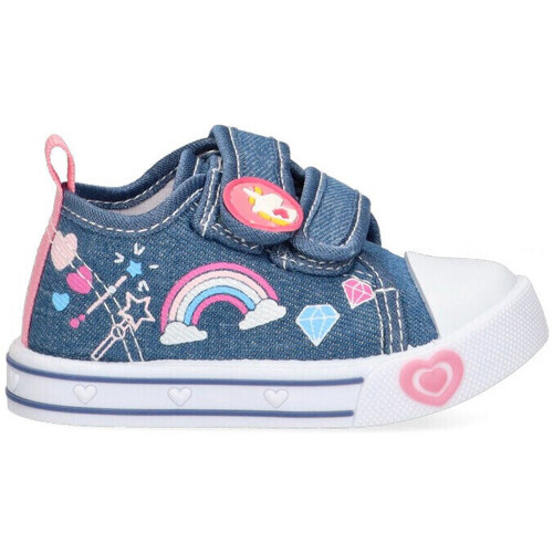Chaussures Fille Chaussons bébés Luna Kids 74291 Bleu