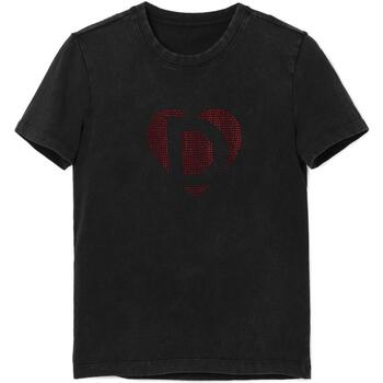 Vêtements Femme T-shirts manches courtes Desigual D COR 24SWTKAK Noir