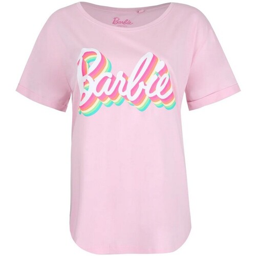 Vêtements Femme T-shirts manches courtes Dessins Animés Retro Colours Rose
