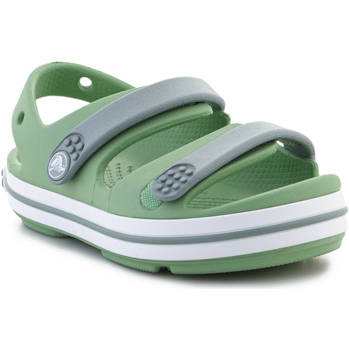 Chaussures Garçon Sandales et Nu-pieds Crocs Crocband Cruiser Sandal Toddler 209424-3WD Vert