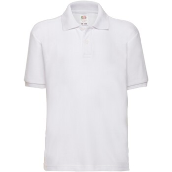 Vêtements Enfant T-shirts & Polos Fruit Of The Loom 65/35 Blanc
