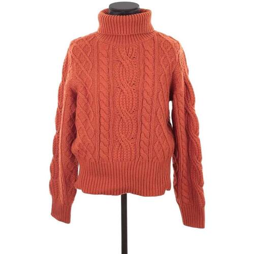 Vêtements Femme Sweats The Kooples Pull-over en laine Orange