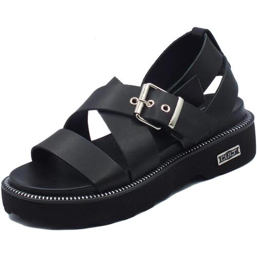 Chaussures Femme Sandales et Nu-pieds Cult CLW344200 Ziggy Leather Noir