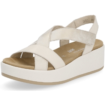 Chaussures Femme Sandales et Nu-pieds Remonte D1N52 Blanc