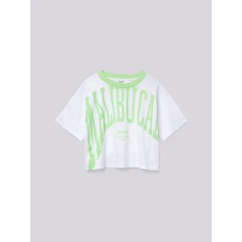 Vêtements Fille T-shirts & Polos Replay SG7515.051.2660-001 Blanc