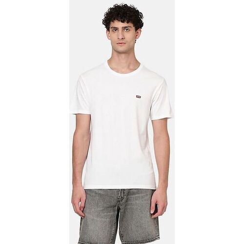 Vêtements Homme T-shirts & Polos Levi's 56605 0221 - ORIGINAL TEE-BRIGHT WHITE Blanc