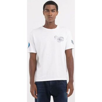 Vêtements Homme T-shirts & Polos Replay M6763.23608P-801 Blanc