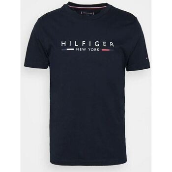 Vêtements Homme Dotted Collared Polo Shirt Tommy Hilfiger T-SHIRT Homme New York marine Noir