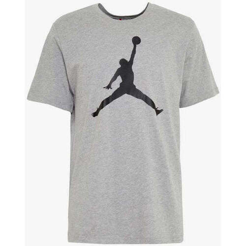 Vêtements Homme T-shirts & Polos Nike NIKE T-SHIRT Homme Jumpman gris logo Noir