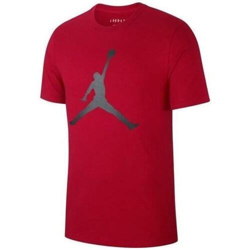 Vêtements Homme T-shirts & Polos Nike NIKE T-SHIRT Homme Jumpman rouge logo Noir