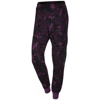 Vêtements Femme Pantalons de survêtement dunks Nike Tech Fleece Camo Violet