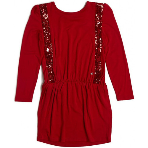Vêtements Fille Robes Guess Robe  à Paillettes Rouge Rouge