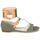 Chaussures Femme Sandales et Nu-pieds John Galliano A65970 Vert / Beige