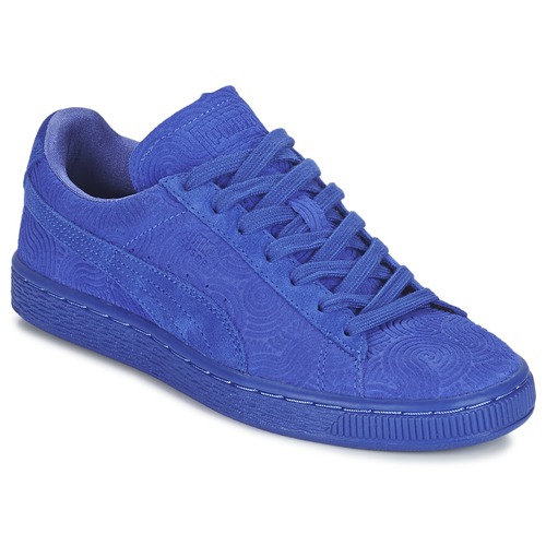 Chaussures Femme Baskets summer Puma Future SUEDE CLASSIC + COLORED WN'S Bleu