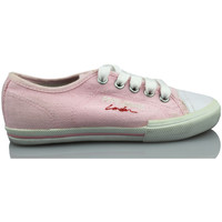 Chaussures Fille Baskets basses Pepe jeans JUNIOR LOW CUT Rose