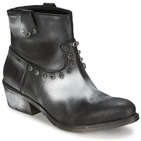 Chaussures Femme Boots Strategia SFUGGO Noir/Argent