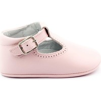 Chaussures Enfant Chaussons bébés Boni & Sidonie Boni Johan - chausson cuir bébé Rose