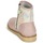 Chaussures Fille Boots Citrouille et Compagnie OUGAMO LIBERTY Rose / Flowercolor