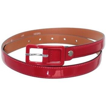 ceinture pallas cuir  ceinture  sélection en cuir ref_boi38417-rouge 