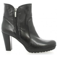 Chaussures Femme Bottines Pao Boots cuir Noir