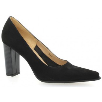 Chaussures Femme myspartoo - get inspired Escarpins cuir velours Noir