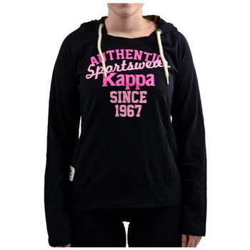 Vêtements Femme T-shirts & Polos Kappa felpa donna Taliw Noir