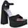 Chaussures Femme Baskets mode Planisphere Tacco130  Spuntato Noir