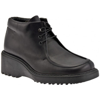 Chaussures Femme Boots Lumberjack Zeppa40 Casual montantes Noir