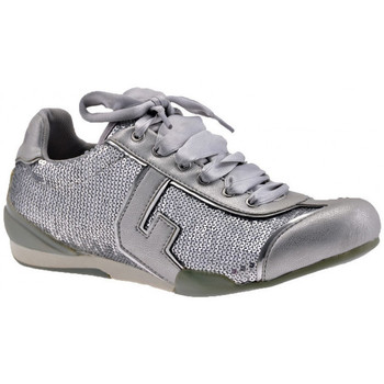Chaussures Femme Baskets mode Fornarina Sneakers  Paillette Gris