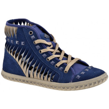 Chaussures Femme Baskets mode Fornarina Sneaker  Mid  Bulloni Bleu