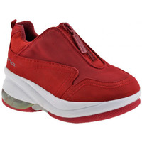 Chaussures Enfant Baskets mode Fornarina Up  Zip Rouge