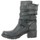 Chaussures Femme Boots Pao Boots cuir python Noir
